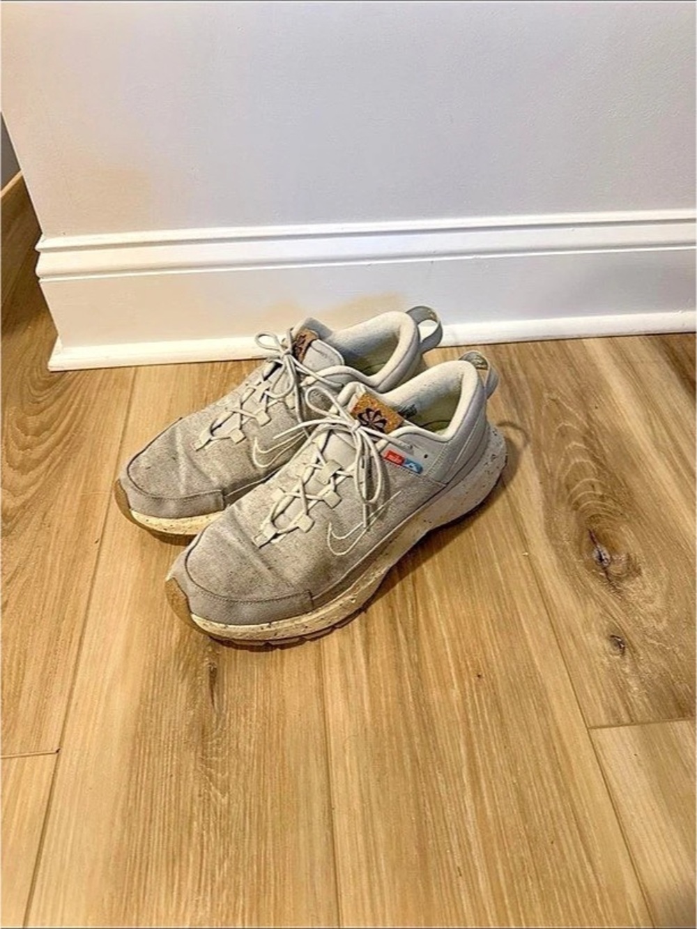 Nike Crater Impact Wolf Grey Athletic Shoes